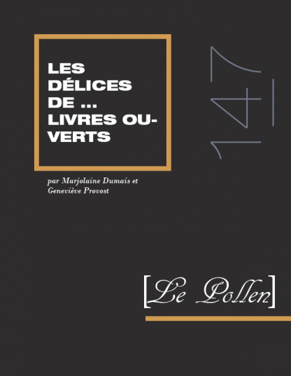 147 - Les délices de... livres ouverts