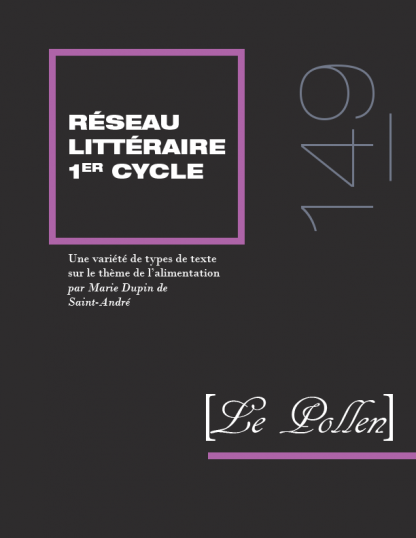 149 - Une variété de types de texte sur le thème de l’alimentation