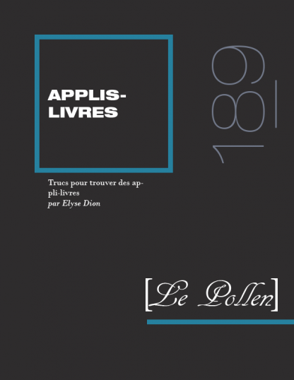 189 - Trucs pour trouver des applis-livres