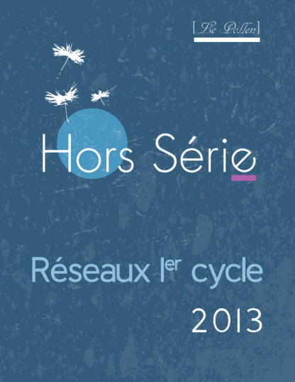 Hors serie - Reseaux 1er cycle - 2013 - page couverture