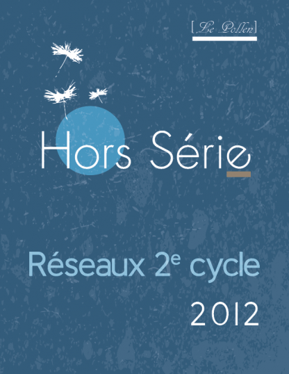 Hors serie - Reseaux 2e cycle - 2012 - page couverture