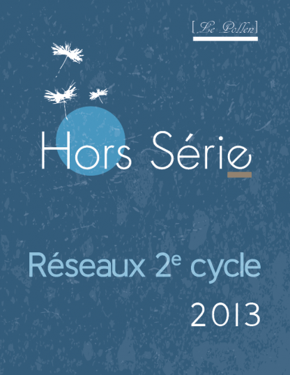 Hors serie - Reseaux 2e cycle - 2013 - page couverture