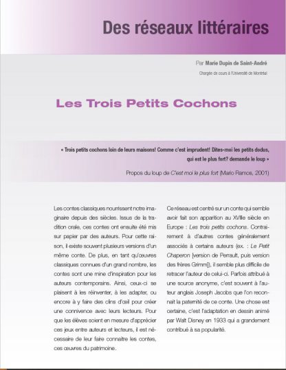 421 - Les trois petits cochons