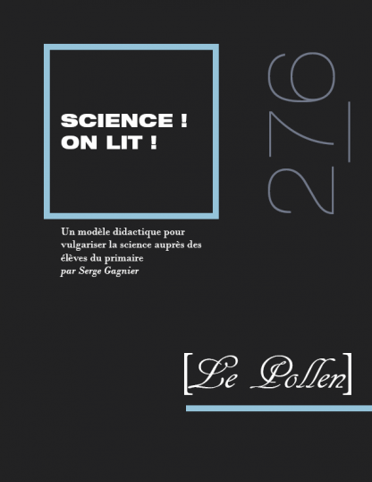 276 - Un modèle didactique pour vulgariser la science auprès des élèves du primaire