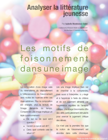 648 - Les motifs de foisonnement dans une image